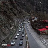 ترافیک سنگین در محورهای شمالی کشور