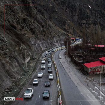 ترافیک سنگین در محورهای شمالی کشور ترافیک سنگین در محورهای شمالی کشور