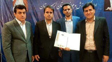 انتصاب معاون توسعه منابع انسانی و پشتیبانی اداره کل ورزش و جوانان لرستان