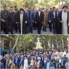 بدرقه باشکوه پیکر عالم ربانی و وارسته حجت‌الاسلام‌والمسلمین حاج سید مجید شاهرخی