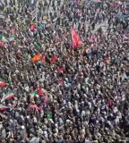 تاخیر ۳ساعته در برگزاری مراسم تشییع پیکر رهبر انقلاب در بین‌الحرمین