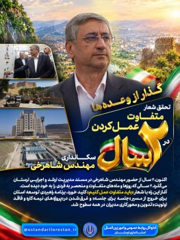 گذار از وعده‌ها / تحقق شعار متفاوت عمل کردن در دومین سال سکانداری مهندس شاهرخی: یادداشت روابط‌عمومی استانداری لرستان